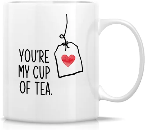 Vista 41 de Retreez Taza divertida – I Love You to The Moon & Back - Tazas de café de cerámica de 11 onzas – Divertido, sarcasmo, sarcástico, motivacional