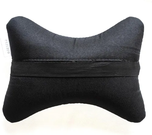 Vista 7 de Almohada para el cuello del asiento de coche (2 piezas) (dorado Union Jack)