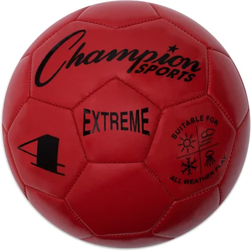 Vista 10 de Champion Sports Extreme Series - Balón de fútbol – Tamaños 3, 4, 5, tacto suave, para todo clima, alta retención de aire, pelotas de liga