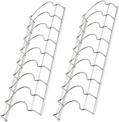 Vista 10 de Escurridor de platos de acero inoxidable, soporte multifuncional para encimera de cocina, ahorra espacio, fácil de usar para drenar platos