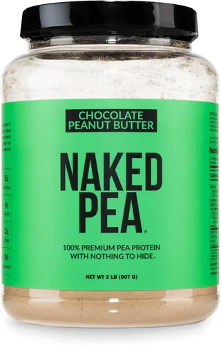 Vista 11 de NAKED Aislado de proteína de guisante de chocolate de granjas norteamericanas, solo 3 ingredientes, proteína vegana de chocolate, certificado NSF