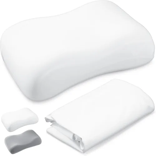 Vista 7 de Mindsoft Funda de almohada cervical para dormir refrescante (solo funda de almohada), funda de almohada fría transpirable para personas que duermen