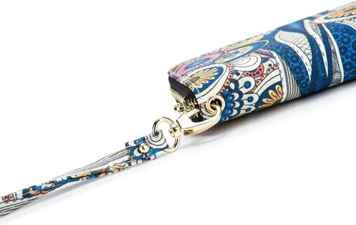 Vista 199 de Cartera de mano para mujer, estilo bohemio, con RFID, elegante, espaciosa con correa para viajes, capacidad para tarjetas, teléfono, dinero