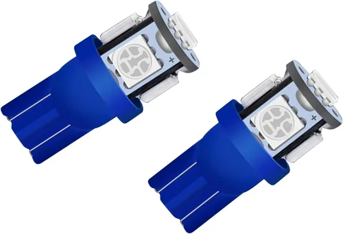 Vista 4 de T10 194 168 Bombilla LED 158 161 2825 Panel de instrumentos Panel de instrumentos Cluster Dashboard Bombilla LED 5 SMD Azul