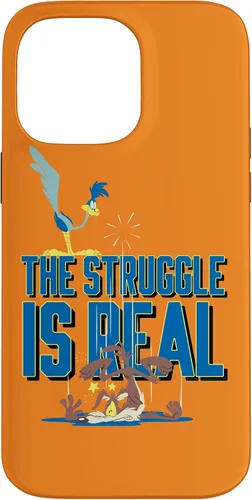 Vista 21 de iPhone 16 Looney Tunes Roadrunner the Struggle Is Real Case