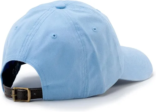 Vista 2 de ORTC - Gorra de béisbol clásica con correa de cuero, 100% algodón cepillado, talla única, para hombres y mujeres