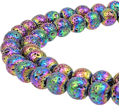 Vista 29 de Cuentas naturales de jade africano rojo redondo para hacer joyería, cuentas sueltas para pulseras y collares (4 mm)