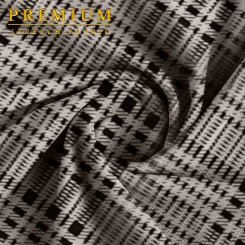 Vista 5 de Hybrid & Company Leggings elegantes de oficina para mujer, pantalones ajustados con estampado