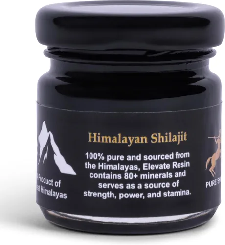 Vista 3 de Pindari Resina Shilajit Shilajit pura 500 mg Denso en nutrientes Alta potencia Impulso de energía Procedente de las cordilleras del Himalaya