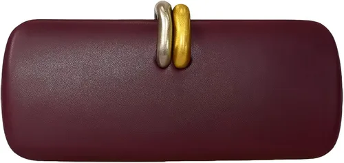 Vista 30 de Bolso de mano de piel sintética desmontable con cadena cruzada, bolso de noche, bolso de mano para mujer, formal, boda, fiesta, baile de graduación