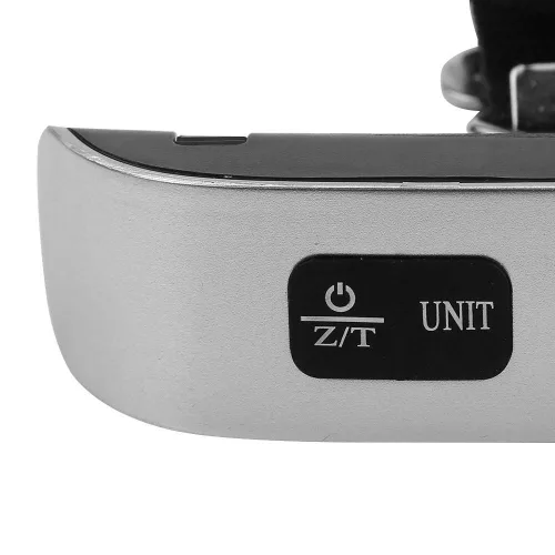 Vista 8 de Jadpes Báscula de equipaje pantalla LCD electrónica portátil de mano de 1102lbs báscula de peso para equipaje báscula de maleta para el hogar cocina