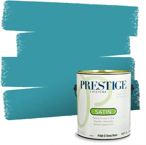 Vista 195 de PRESTIGE Pintura exterior e imprimación en uno, Apalaches, plano, 1 galón