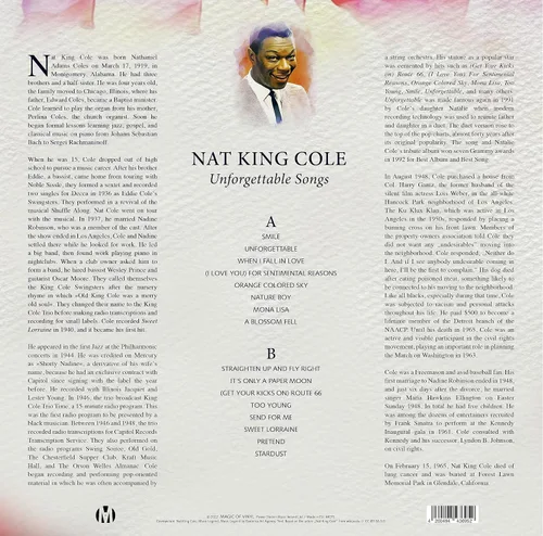 Vista 3 de Nat King Cole - Unforgettable Songs