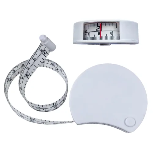Vista 7 de Cinta métrica perfecta para el cuerpo, cinta telescópica automática de 60 pulgadas, cinta métrica retráctil de doble uso para cuerpo: cintura