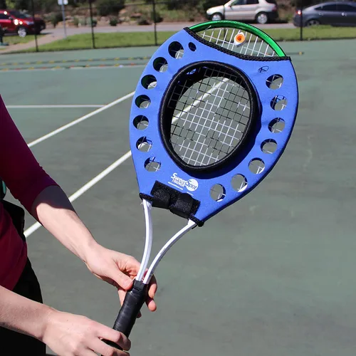 Vista 3 de Entrenador OnCourt OffCourt Sweet Spot - Aprende a golpear el centro de tu ayuda de entrenamiento de raqueta o tenis
