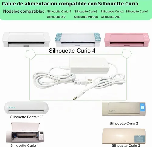 Vista 2 de LaWana - Cable de repuesto para Silhouette Cameo 5 4 3 2 1 SD