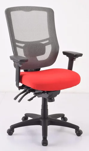 Vista 9 de Tempur-Pedic Silla de trabajo ajustable, cobalto