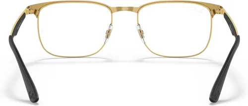 Vista 4 de Ray-Ban RX6363 - Marcos cuadrados para anteojos graduados Negro en Arista/Demo Lens