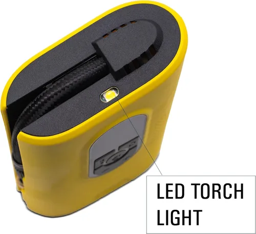 Vista 4 de AirMan Mini inflador inalámbrico de mano - Recargable 2200 mAh con luz LED