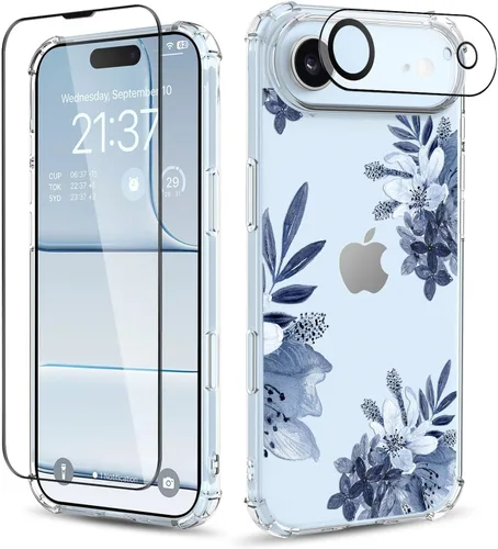Vista 63 de Funda para iPhone 13 y iPhone 14 (6.1 pulgadas), funda protectora delgada de poliuretano termoplástico suave a prueba de golpes, bonito
