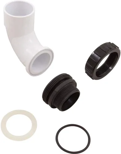 Vista 5 de MadayFormula CMP - Unión moldeada personalizada de 2 pulgadas, MPT x 2 pulgadas, barrido de 90 grados Ell 21063-290-000