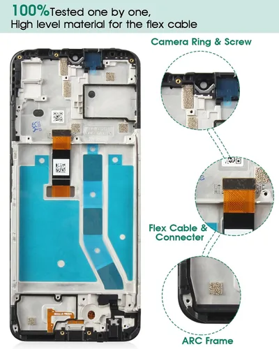 Vista 6 de Reemplazo de pantalla para Boost Mobile Celero 5G para Boost Mobile Celero 5G Pantalla LCD para Boost Mobile Celero 5G LCD táctil digitalizador