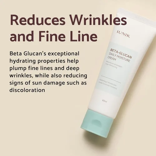 Vista 9 de IUNIK Beta Glucano Crema de Humedad Diaria Beta-Glucano Power Suero Hidratación Intensa Hidratación Intensa Barrera Piel Fortificante Ultra Intensa