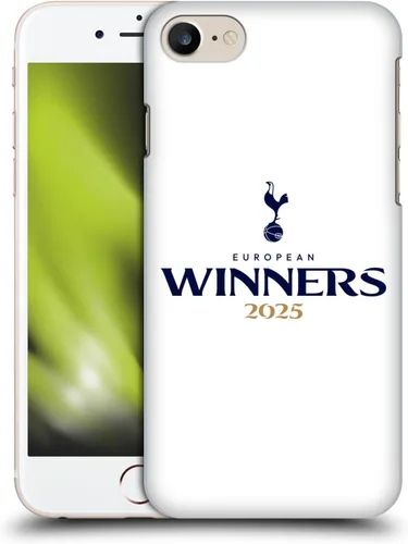 Vista 28 de Head Case Designs Funda rígida con licencia oficial del Tottenham Hotspur F.C. Blue 2025 European Winners compatible con Apple iPhone 7/8/SE 2020