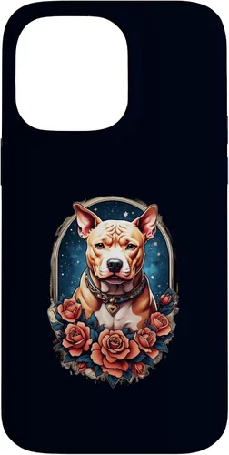 Vista 20 de Funda estilo vintage para iPhone XS Max Pitbull Dog Tattoo Art Vintage Old School