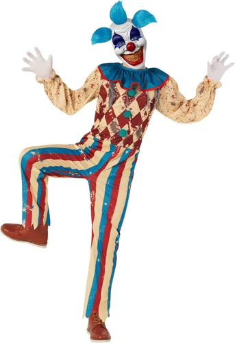Vista 4 de Morph Scary Clown Costume For Kids Creepy Clown Costume For Kids Killer Clown Costume For Kids Clown Costume Halloween