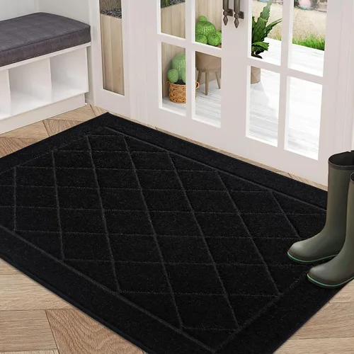 Vista 27 de BEQHAUSE - Tapete para puerta de 20 x 32 pulgadas, antideslizante, color beige