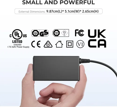 Vista 6 de HKY Adaptador de CA de 15 V compatible con Goal Zero Yeti 150 400 200X 500X Estación de energía portátil Sherpa 100 Generador solar PN: 31901 22004
