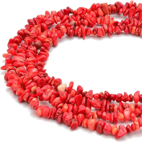 Vista 13 de PLTbeads Kit de pulseras de cintura de piedras preciosas curativas natrales de 0.197-0.315 in, diseño de piedras irregulares, fabricación de joyas