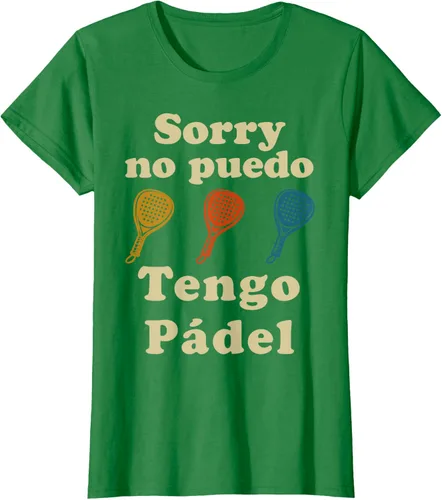 Vista 41 de Funny I Have Padel Player Sport en Español Camiseta Hombre