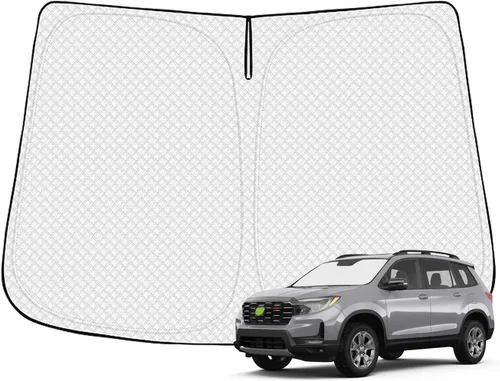 Vista 116 de Canvcle Parasol para parabrisas para Tesla modelo Y/3 2017-2025 2026 (compatible con modelos 2025 Y Juniper/2024 Modelo 3 Highland), parasol grueso