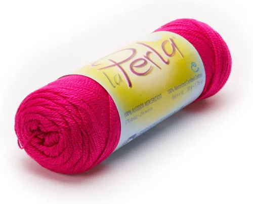 Vista 17 de LA Perla de Omega - Hilo Perle 100% algodón mercerizado ideal para ganchillo fino - Color: 01 - Blanco 601