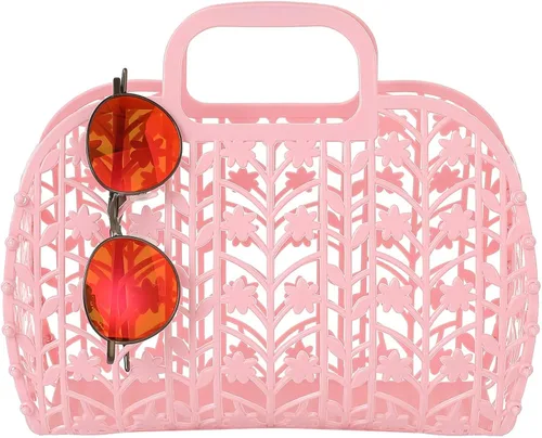Vista 3 de Girls Jelly Purse, Womens Plastic Tote Bag, Jelly Bag Purse For Little Girls