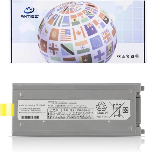 Vista 10 de ANTIEE CF-VZSU1AW - Batería de repuesto para Panasonic Toughbook CF-33, Toughbook CF-33AEHFATG, Toughbook CF-33AEQGATG, Toughbook CF-33mk1 Series