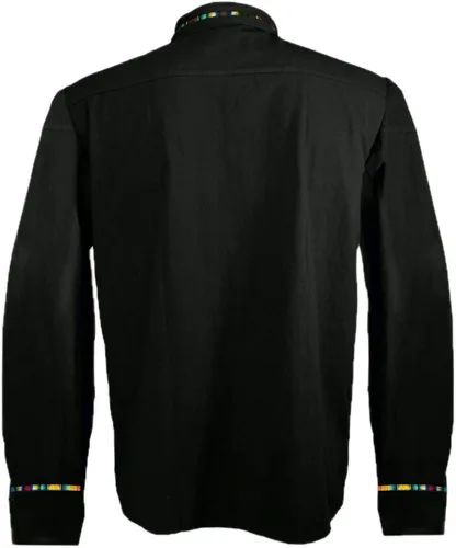 Vista 4 de Camisas de manga larga para hombre, hechas en México, varios