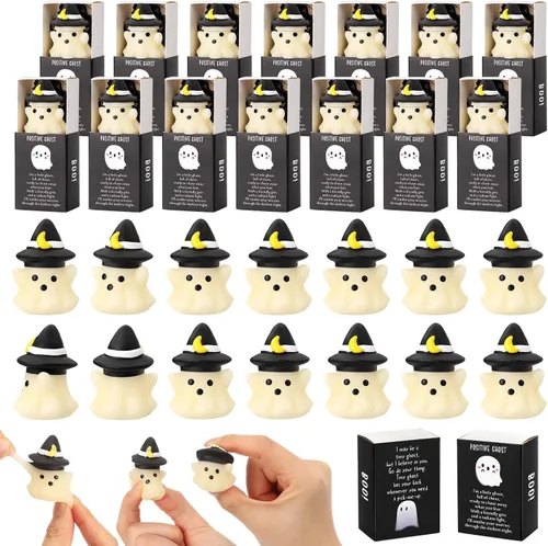 Vista 119 de 10 juegos de bolas de estrés cálidas de Halloween con cajas mezcladas 5 Beige