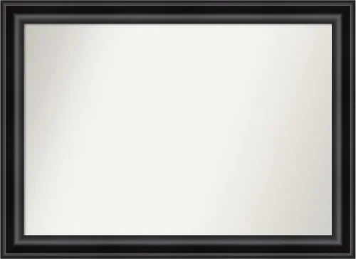 Vista 106 de Amanti Art Espejo personalizado, espejo de baño negro puente, espejo de pared o espejo de tocador de baño sobre el fregadero (26 x 26 pulgadas)