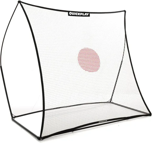 Vista 12 de QuickPlay Red de rebote Spot Target para fútbol Red de rebote resistente al clima con bolsa de transporte Ideal para práctica de pases