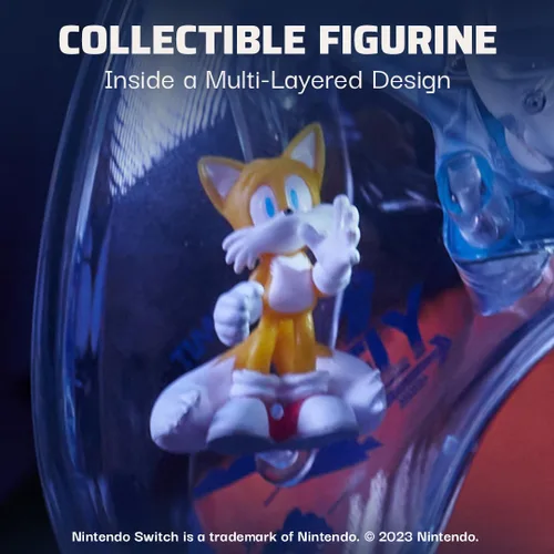 Vista 3 de Sonic Superstars + Tails REALMz Pro Controller Nintendo Switch.