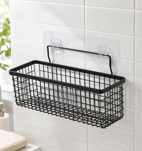 Vista 3 de 6 PCS Shower Caddy Adhesive Replacement, 5.51×2.36 Inch for Shower