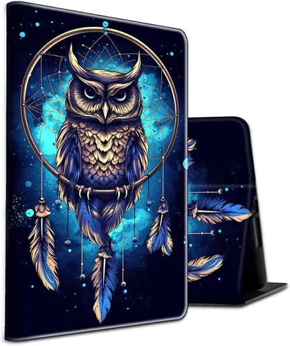 Vista 51 de Funda para tablet Amazon Kindle Fire HD 8/HD 8 Plus versión 2022/2020 (12ª/10ª generación), fundas antideslizantes multiángulo con función de Pinos
