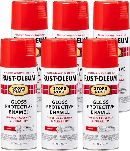Vista 130 de Rust-Oleum 7776830 - Pintura en aerosol para prevención del óxido, 12 onzas, negro plano