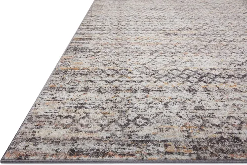 Vista 4 de Loloi Monroe Collection MON-03 Gris/Multicolor 2'-6" x 4'-0" Alfombra Decorativa
