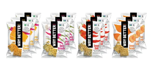 Vista 9 de Way Better Snacks Chips de tortilla, batata, 5.5 onzas