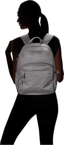Vista 8 de Vera Bradley - Mochila Campus de algodón para mujer Galaxy Gray Algodón reciclado