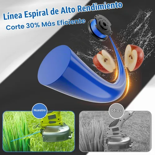 Vista 2 de Paquete de 7 cuerdas de repuesto para Ryobi One+ AC14RL3A de 0.065